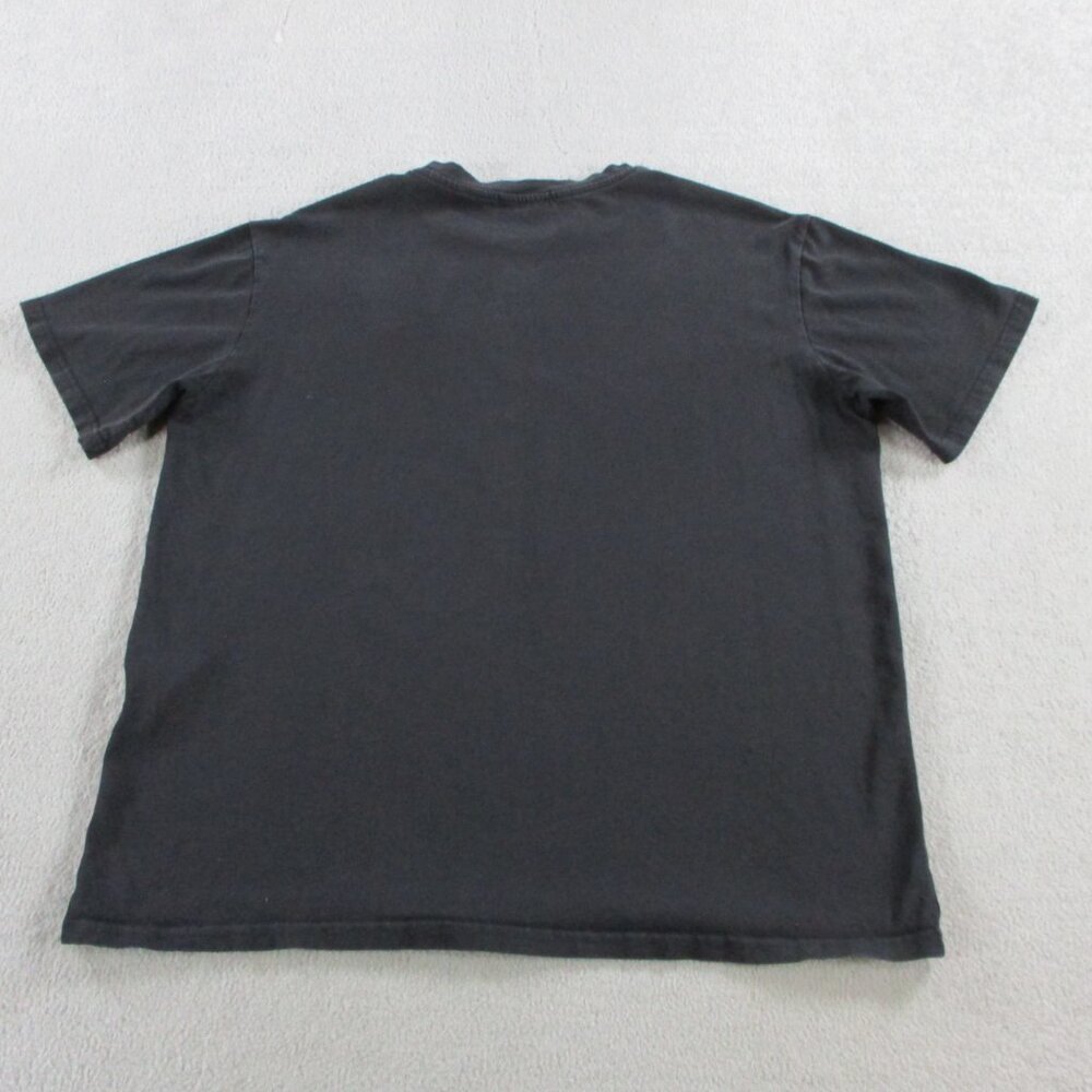Mens Streetwear T Shirt Size XL Black Colorful Bear Graphic Print Designer Tee - Picture 4 of 12